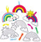 Baker Ross FE148 Regenbogen-Sonnenfänger zum Basteln, 10 Stück, Buntglas-Effekt, für Kinder zum Dekorieren und Präsentieren, für Kunst- und Bastelaktivitäten