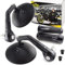 Area1 universal Motorrad Griffe + Lenkerendenspiegel Rückspiegel Paar e-geprüft für z.B. Duke SMC/R MT07 MT09 MT125