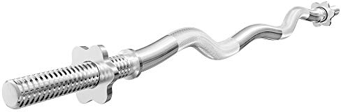 Marbo Sport Sz-Curlstange mit Sternverschlüsse 30 mm 120 cm verstärkte Stahlkonstruktion MW-G120L-EX-SR