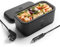 monbento - MB Warmer Onyx - Lunch Box Chauffante Electrique avec Cable Voiture - Gamelle Chauffante - Bento Chauffant - Idéale pour le Travail/Bureau - Durable et Sûre - Noir