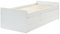 Vente-unique-Cama Nido TITOUAN con 3 cajones - 90 x 190 cm - MDF y Pino - Blanco