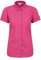 Mountain Warehouse Coconut Short Sleeve Womens Shirt - 100% Cotton Ladies Top, Lightweight, Breathable Blouse, Mesh Lined Tee - for Travelling & Daily Use Bright Pink Women's Size 12