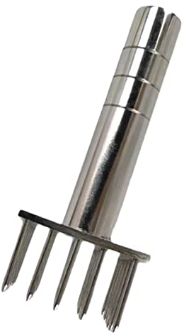 HOMSFOU Pigskin Inserts Meat Mallet Hand Meat Tenderizer Beef Roast Metal Meat Tenderizer Diy Tools Diy Meat Tenderizer Beef Hammer Papain Tenderizer Poultry Stainless Steel Steak
