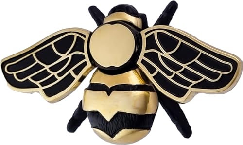 Bumble Bee Door Knocker Handcrafted in Solid Cast English Brass by The Metal Foundry. Bee Inspired with This Unique Handmade Home Decor Doorbell Alternative