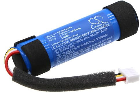 LoHuo Batterie de rechange 2600 mAh / 9,62 Wh compatible avec JBL Tuner 2, IAA004NA