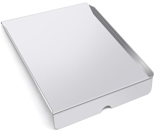 Hiorucet BAC-012 Tropfschale Ersatzteile für Traeger Pellet Smoker Grill, Traeger Pro Serie 22, Lil' Tex Elite, Lil' Tex Pro und neuere Lil' Tex.Stainless BAC012 Traeger Drip Pans Heat Baffle.