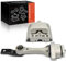Frankberg 1x Hinten Motorlager + 1x Schaltgetriebe Getriebelager Kompatibel mit A3 8L1 1.6 1.8 T 1.8 1.9 TDI 1996-2003 Golf IV 1J1 1.6 16V 1.8 T 1.8 1.9 TDI 2 1997-2005 Replace# 1J0199851AA