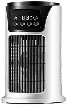 TORR Enfriador de Aire Hogar Dormitorio Estudiante Escritorio Ventilador EléCtrico PequeñO Viento Oficina USB RefrigeracióN Aire Acondicionado Ventilador