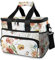 Rose Schmetterling Kamelie Blume Kühltasche Thermo Isolierte Picknicktasche Groß Auslaufsicher Kühltasche Lunchbox für Erwachsene Männer Frauen