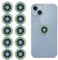 Gjinxi 10Pcs EMF Protection Stickers for Cell Phones, Tablets, Laptops, Computers, WiFi, Printers, TVs - Effective Protector Blockers