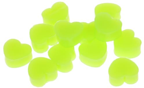 HAPINARY 12stücke Formbare Silikon Ohrstöpsel Wasserdichte Schlaf Und Schwimmgeräuschreduzierung Weiche Gel Ohrstöpsel Für Junge Mädchen Und Erwachsene Grüne Version