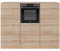 Vicco Küchenblock R-Line, Sonoma/Goldkraft Eiche, 180 cm ohne Arbeitsplatte
