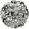 Black and White Music Rock Band Stickers Pack Decal Vinyl Waterproof Cute Aesthetic Decorations Guitar Laptop Bicycle Helmet Scrapbook Water Bottle Phone Case Gifts for Adult Teens 50 PCS