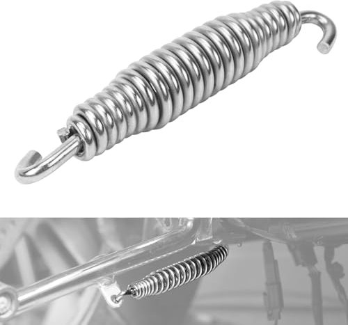 NICECNC Jiffy Standfeder Seitenständer Kickstand Feder Rückholfeder Compatible with Harley Electra Glide Classic FLHTC 1982-2013, Fat Boy FLFB 107 2018-2020, ersetzt 49725-07A, Siehe Passform