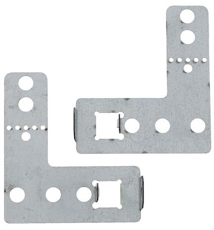 Masterpart Kit de montage de porte pour placard de lave-vaisselle - Fixation gauche ou droite - Compatible avec lave-vaisselle Bosch