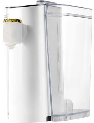 Hot Water Dispenser Countertop, Portable 2100W Fast Heating Water Boiler with 1.2L Detachable Water Tank, 5 Temp Settings, 200/300ml Volume Control & Child-Safe Lock for Home, Office, Travel