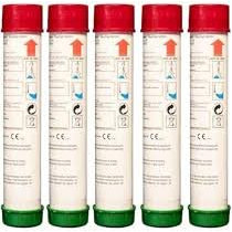 PLATINUM PIROTECNICA - fumogeni colorato Rosso - 5 pezzi