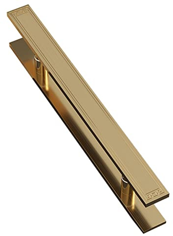 Maniglia in acciaio inossidabile spazzolato a spinta/trazione, maniglia per ingresso in stile giapponese, maniglia per porta a forma di H per impieghi gravosi, per porte scorrevoli, porta a battente