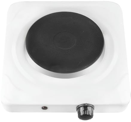 Alfa 21754 - Hornillo elec. kuken 1000w p/bl. blanco