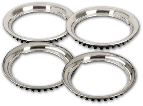 Universelle 12“ Zoll Radzierringe Radzierkappen für Oldtimer und Youngtimer- 4 Stück~