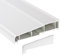 150mm x 1m White UPVC Plastic External Window Sill with 2 End Caps