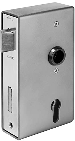 Fenau | Anti-Panik-Schlosskasten | DIN R | Dorn: 60 mm | Stahl S235JR, roh