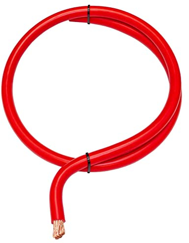 50m Fly Fahrzeugleitung Rot 35mm² rund Kabel Litze KFZ Stromkabel