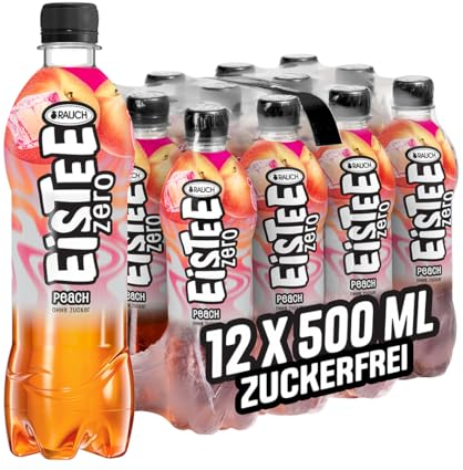 RAUCH Eistee Zero Pfirsich, 12er Pack (12 x 500 ml)