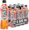 Rauch Eistee Zero Peach | Erfrischender Eistee mit Pfirsich Geschmack | Ideal für Tee-Trinker & Durstlöscher | Zuckerfrei & kalorienarm | Aus Schwarztee und Hagebutte | 12x 500ml PET Flasche