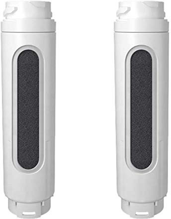 644845 Lot de 2 filtres à eau pour réfrigérateur congélateur Haier RF-2800-15 PBFS21EDAE PBFS21EDAP PRCS25EDAB PRCS25EDAE PRCS25EDAP PRCS25EDAW PRCS25TDAB PRCS25TDAW PRCS25TDAW