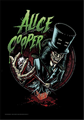 Nightmare Alice Cooper Flagge No More Mr. Nice Guy Stoff Poster