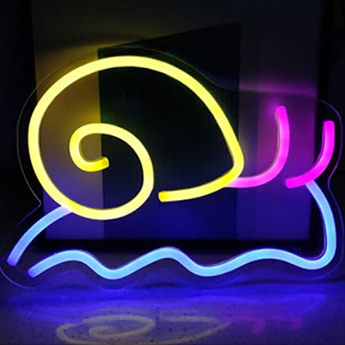 Jinson well Schnecken lampe neon zeichen wand, führte dekor nachttischlampen, neon zeichen hochzeit schlafzimmer tabelle geschenk kinder spielzeug dekor dekorationen zum geschenk