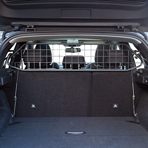 Travall Hundegitter Kompatibel mit Nissan Qashqai/Rogue (2021-) Fahrzeugspezifischer Kofferraumschutz GepäckschutzTrenngitter Ladungsteiler Hochbelastbare Stahl Auto Hundesperre