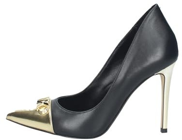 Michael Kors Parker Pumpe, Schwarz/Gold, 39 EU