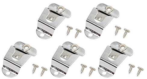 Annadue 5pcs Radio Microphone Clip, Hanging Clip Microphone Stand for Radio HLN9073B CDM1250 CDM750 GM300 M1225 Kenwood TK768G TK868G TM471A 2-Way Radio.