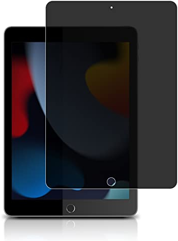 HaruYo Privacy Pellicola Protettiva Compatibile con iPad 10.2 9th/8th/7th Generation (2021/2020/2019), 360° Anti Spy in Vetro Temperato Film Pellicola Prottetiva per iPad 10.2 Pollici