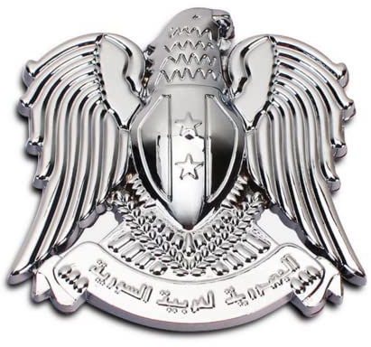 3D Metall Chrom Adler Abzeichen Auto Kofferraum Embleme Aufkleber Auto Motorrad Tank (Silber)