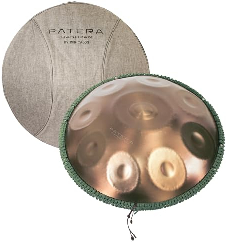 Patera Handpan HPDM-5 Amara-D Edelstahl mit Tasche