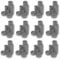 Deflecto Tube Style Pen Tidy Grey - Pack of 12 - Pen Holder For Desk - Pen Pot - Pencil Pots For Classroom - Pen Holders Desk Tidy - Pencil Holders For Desk Organiser - Pen Pots For Desk Accessories