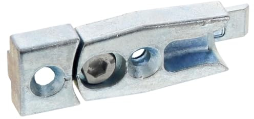 FEPS Lock RO-SB001 - Lamiera di bloccaggio in ricambio per roto R604C51 7/8 Euronut regolabile, 5,63 x 1,78 x 0,74 cm, DIN universale, zincata, argento