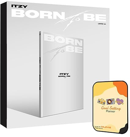 ITZY BORN TO BE Album [Limited ver.]+Pre Order Benefits+BolsVos Exclusive K-POP Inspired Digital Merches
