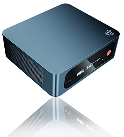 TRIGKEY Mini PC Desktop PC 8th Gen Intel I3-8109U(Up to 4.5GHz) 16GB DDR4 500G NVME SSD Speed S8 Micro Computer, Support Mini Computer 4K@60Hz Dual HDMI, WIFI 6,BT 5.2