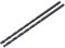 Draper 2pcs Black HSS Long Drill Bits 3.0 x 100mm - 08786 - for Metal, Wood and Plastic