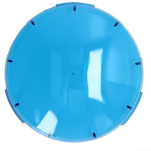 Plongez dans une expérience de piscine colorée avec ce verre bleu et rouge (bleu)