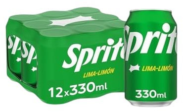 UBOON - Lima-Limón, Bajo en Azúcares y Calorías, Pack 12 Lata 330ml