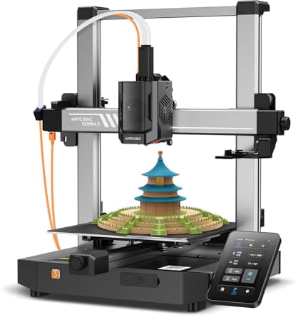 Anycubic Kobra 3 3D-Drucker, LeviQ 3.0 Auto-Nivellierung, Bis zu 600 mm/s, Erweiterbarer Mehrfarbendruck, ohne ACE Pro, Intelligentes Drucken, Größe 250 x 250 x 260 mm