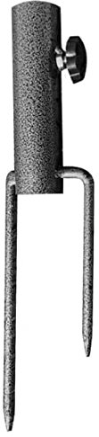 Peosaard Spike Spike de Tierra para Paraguas Metal de Servicio Pesado Inserto de Playa Anchor Anchor Parasol Soportes, Base de Paraguas