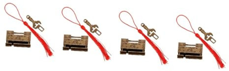 Angoily 4sätze Antike Dekorative Padlock Vintage Box Schloss Für Holzboxen Schmuckkästen Und Möbel Installieren Retro Design Langlebig Und Leicht