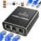 Oblinple Switch Ethernet 4 Ports, 1000Mbps Splitter RJ45 1 à 4 avec Cable d'alimentation de Type C, Gigabit LAN Répartiteur de Câble Cat5 6 7 8, Commutateur Network pour Ordinateur Routeur Décodeur