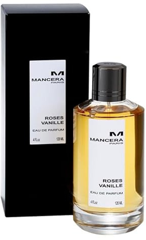 Mancera Parfum rose vanille 120 ml fabriqué en France